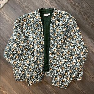 Cropped Quilted Jacket